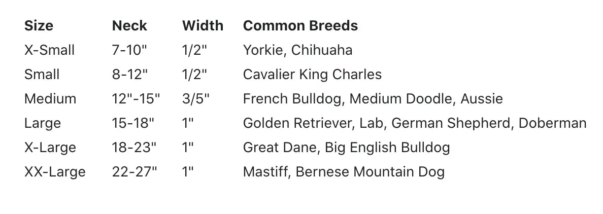 Lavender purple dog collar by Purrfect Pet Kingdom, odor and weather resistant, available in X-Small, Small, Medium sizes.