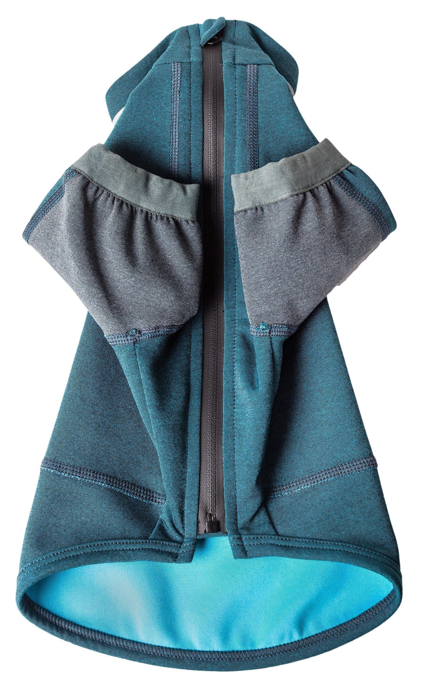 Dog Helios ® 'Eboneflow' Mediumweight 4-Way-Stretch Flexible And Breathable Performance Dog Yoga T-Shirt