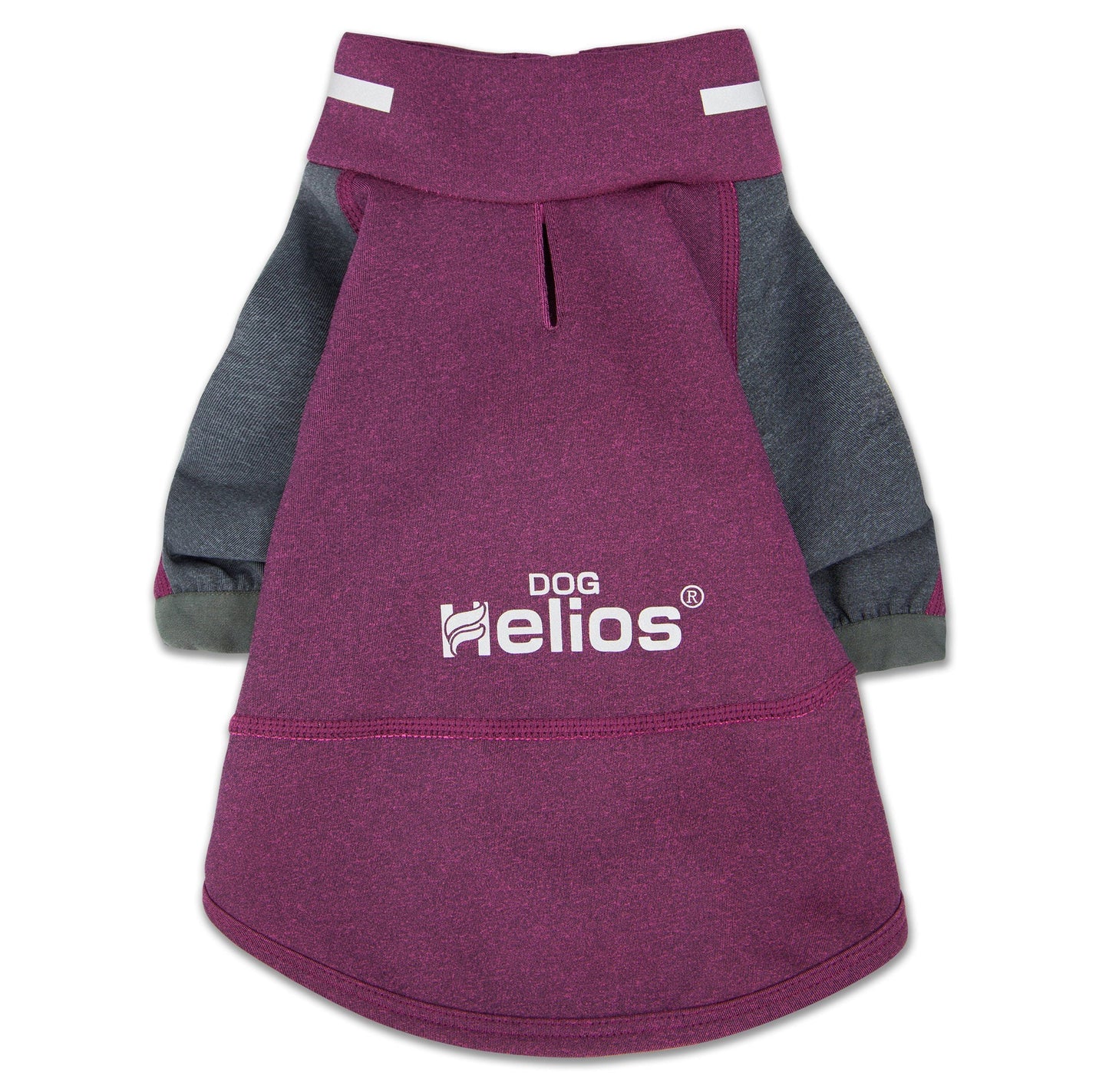 Dog Helios ® 'Eboneflow' Mediumweight 4-Way-Stretch Flexible And Breathable Performance Dog Yoga T-Shirt