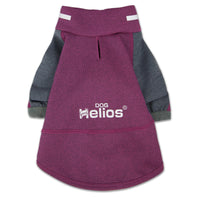 Dog Helios ® 'Eboneflow' Mediumweight 4-Way-Stretch Flexible And Breathable Performance Dog Yoga T-Shirt