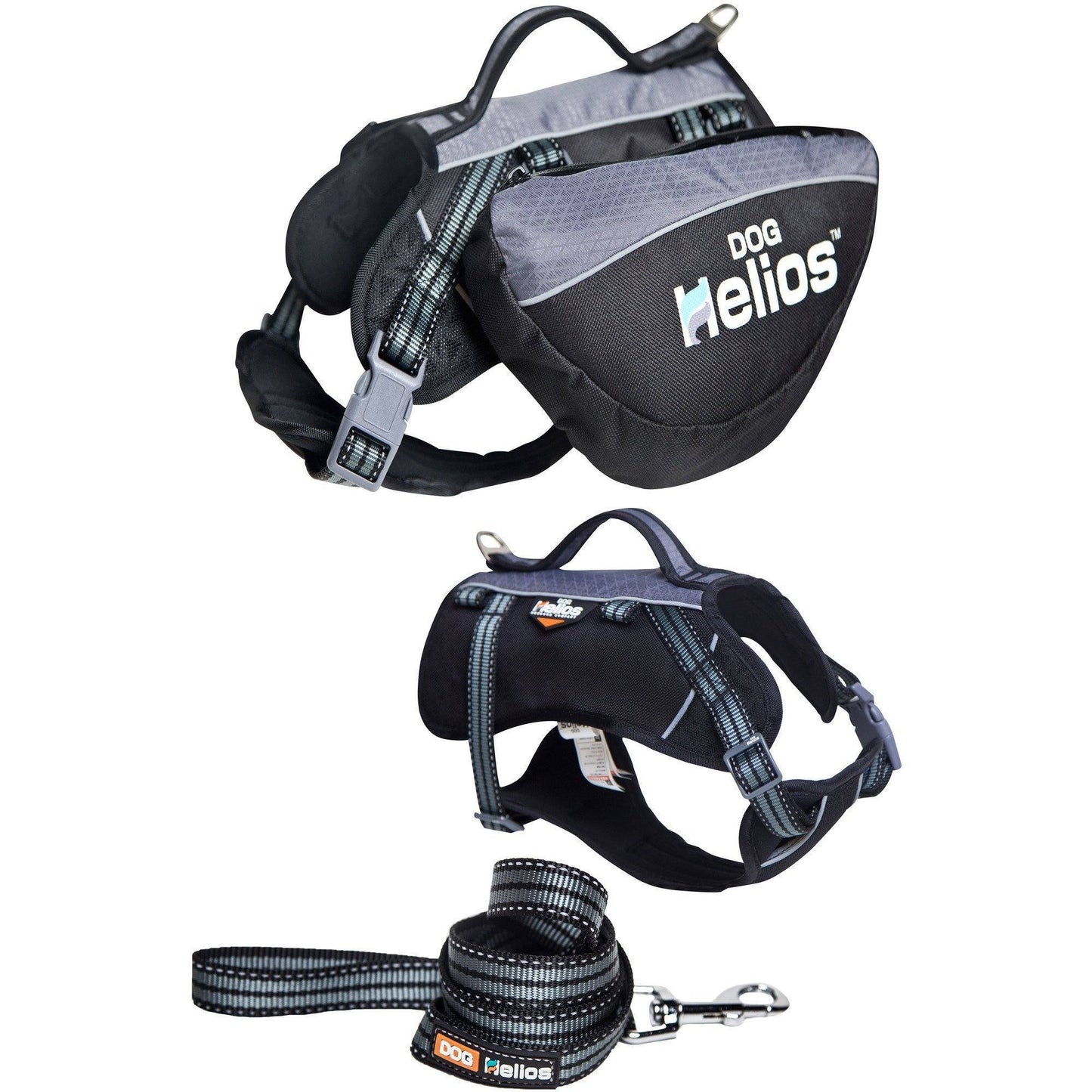 Dog Helios ® Freestyle 3-in-1 Explorer Sporty Convertible Waterproof Dog Backpack Harness