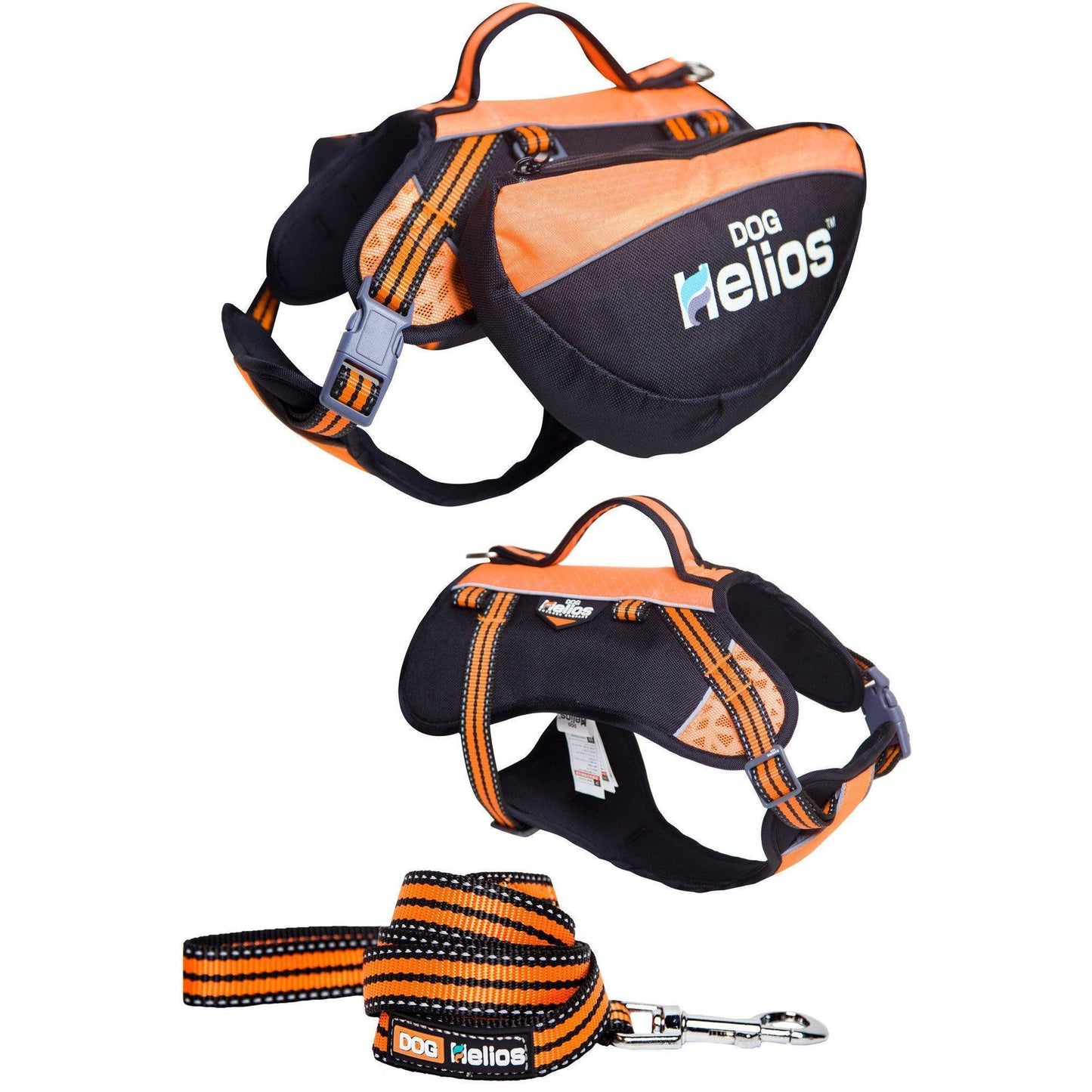 Dog Helios ® Freestyle 3-in-1 Explorer Sporty Convertible Waterproof Dog Backpack Harness