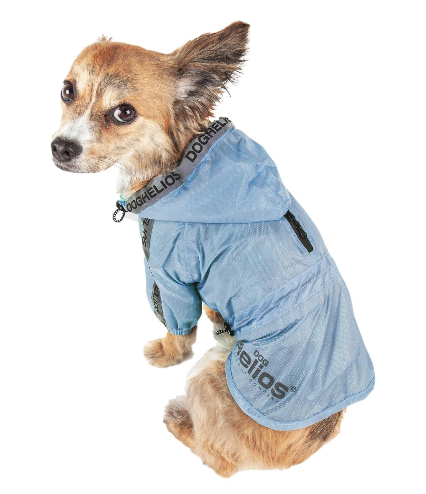 Dog Helios ® 'Torrential Shield' Adjustable and Waterproof Dog Raincoat Poncho