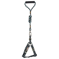 Dog Helios 'Surfside' Adjustable Dog Harness and Leash