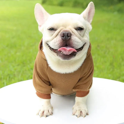 My Store Red Dog Hooded Sweater Cozy Pet Clothing - pet clothing - THRIXINE