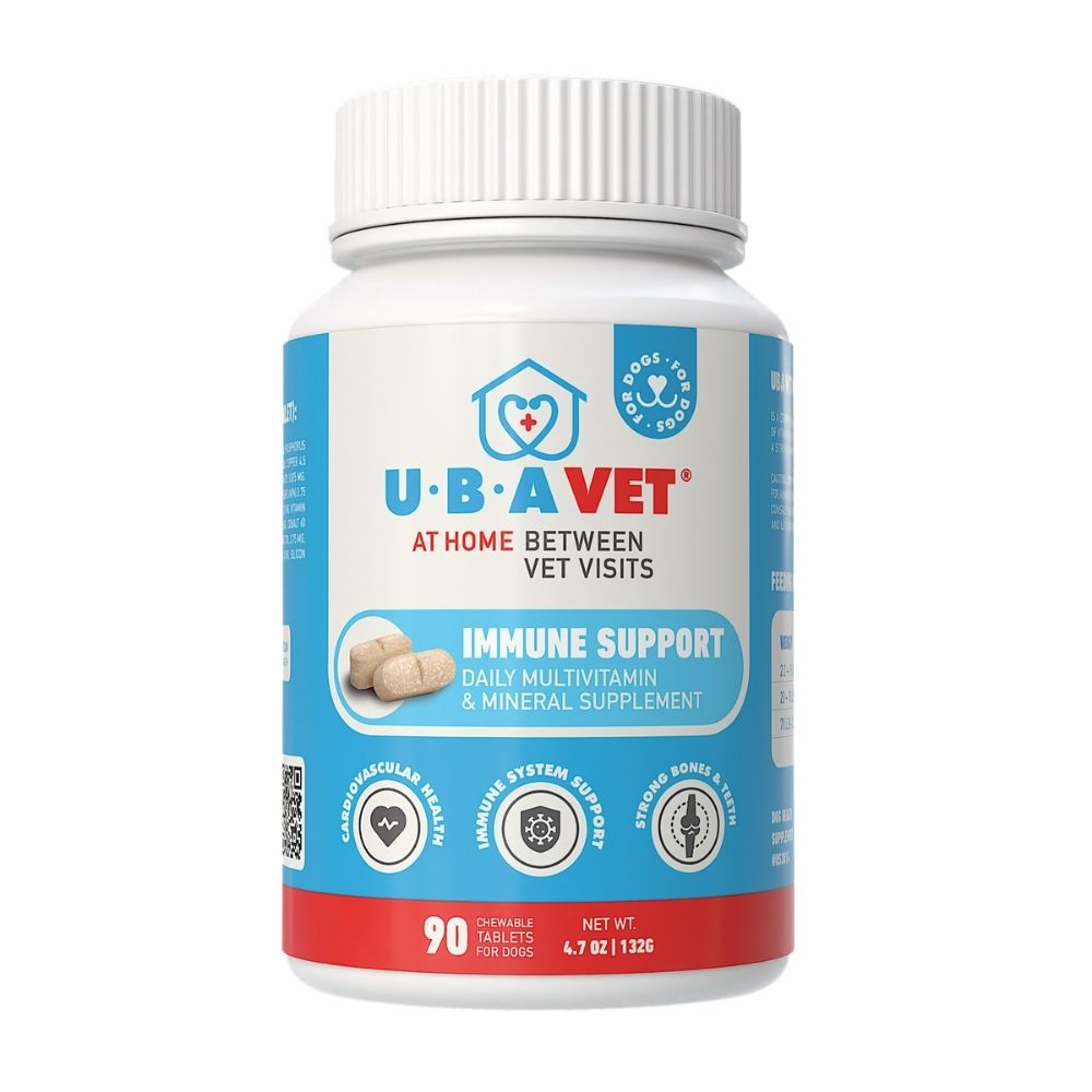 UBAVET Immune Support Daily Multi-Vitamin & Mineral Tablets