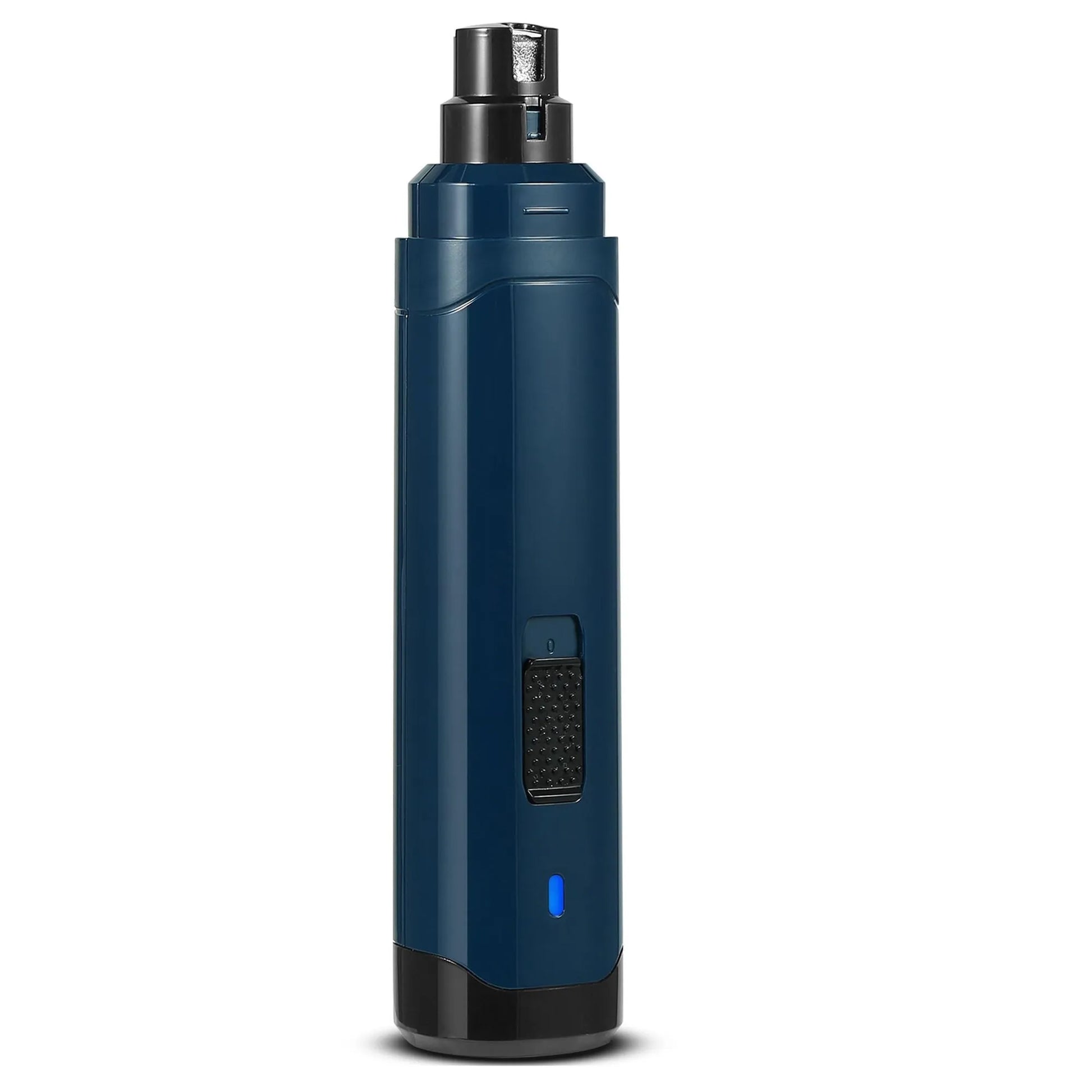 Dog Nail Grinder by Purrfect Pet Kingdom in blue, one size, features 2 speeds, quiet operation, and USB rechargeable design.