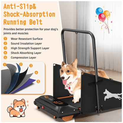 Purrfect Pet Kingdom Dog Pacer Treadmill for Home Purrfect Pet Kingdom