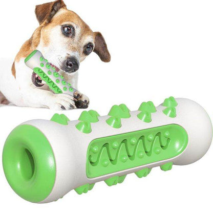 Purrfect Pet Kingdom Durable Dog Teeth Cleaning Toy Upgrade Green Purrfect Pet Kingdom