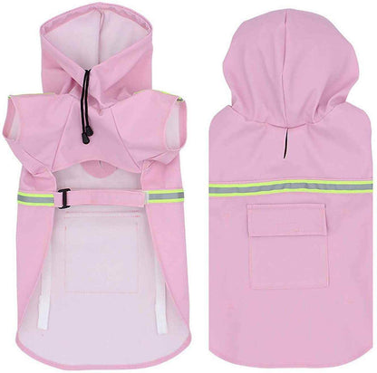 Purrfect Pet Kingdom Dog Waterproof Raincoat with Hood Purrfect Pet Kingdom