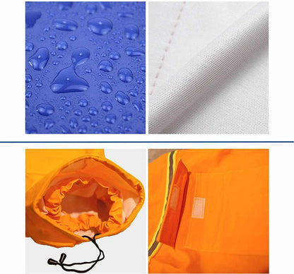 Purrfect Pet Kingdom Dog Waterproof Raincoat with Hood Purrfect Pet Kingdom