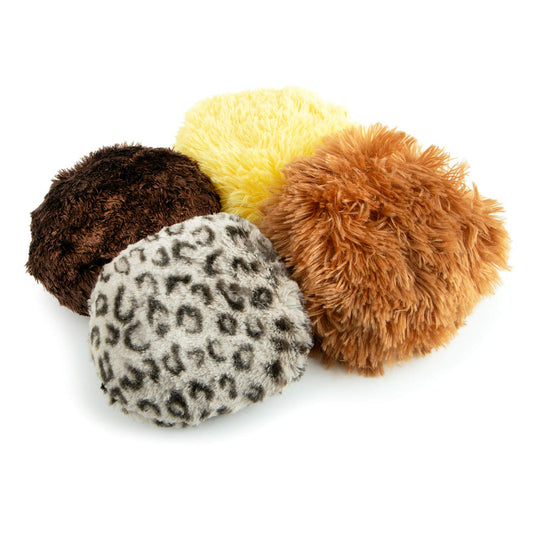 5 Doggie Dotz Plush Squeaker Dog Toy Each Dog Toy