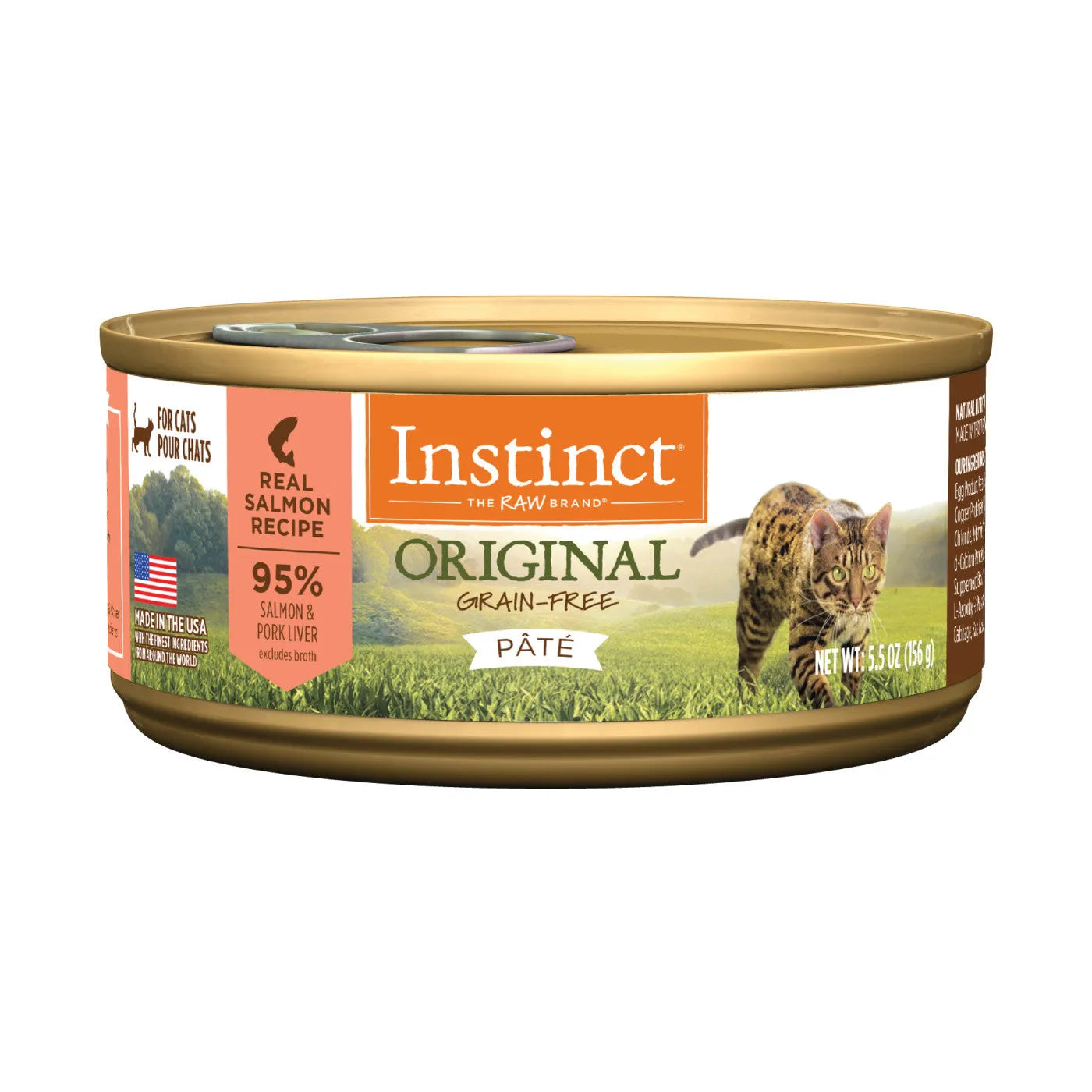 done - Instinct Original Adult Salmon Wet Cat Food (3oz) - Food