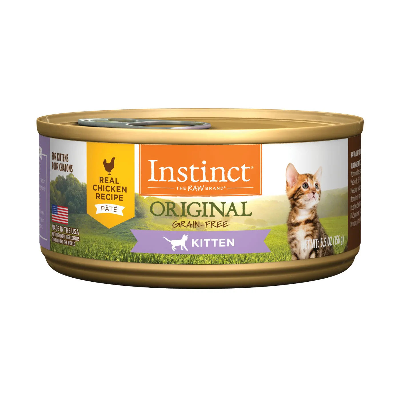 done - Instinct Original Kitten Grain Free Chicken Wet Cat Food (5.5oz) - Food
