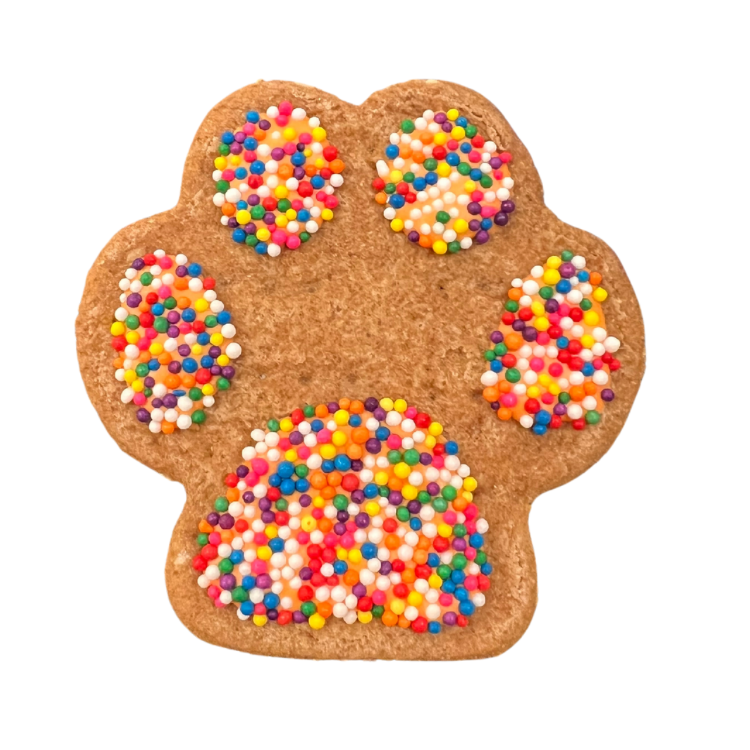 Paws with Sprinkles Cookie at Purrfect Pet Kingdom