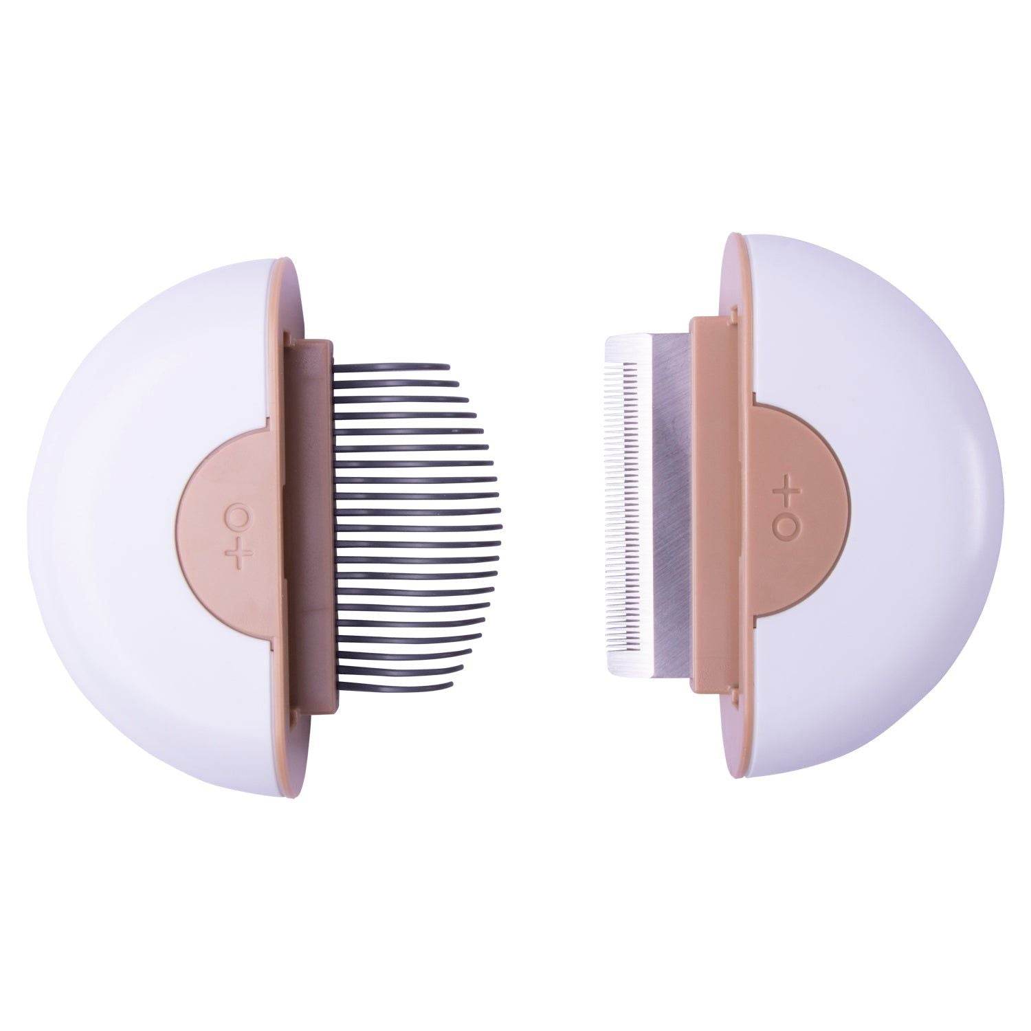 Purrfect Pet Kingdom Double-Sided Pet Comb for Shedding Purrfect Pet Kingdom