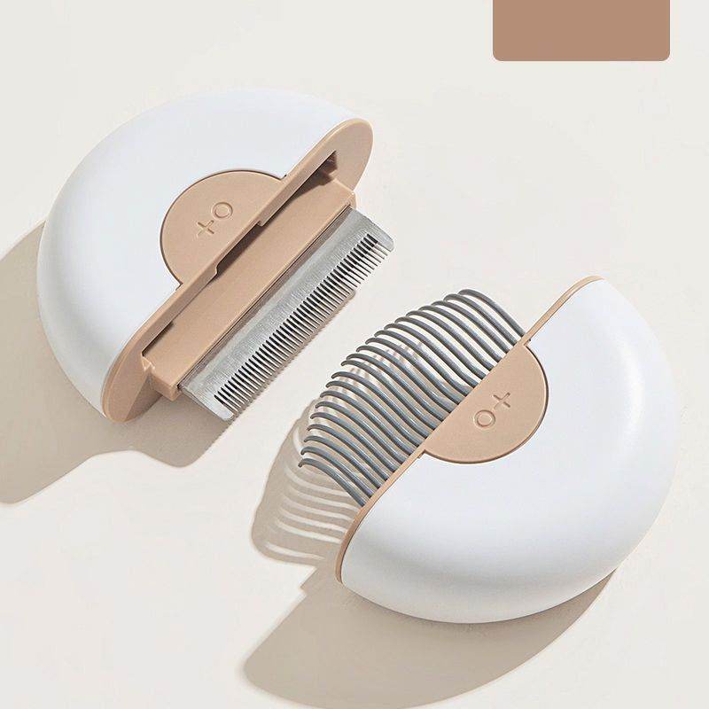 Purrfect Pet Kingdom Double-Sided Pet Comb for Shedding Purrfect Pet Kingdom