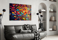 Fish World Glass Wall Art || Designer Collection
