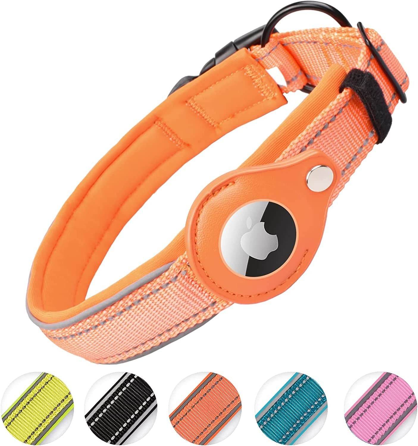 Purrfect Pet Kingdom Secure Apple AirTag Pet Collar Purrfect Pet Kingdom