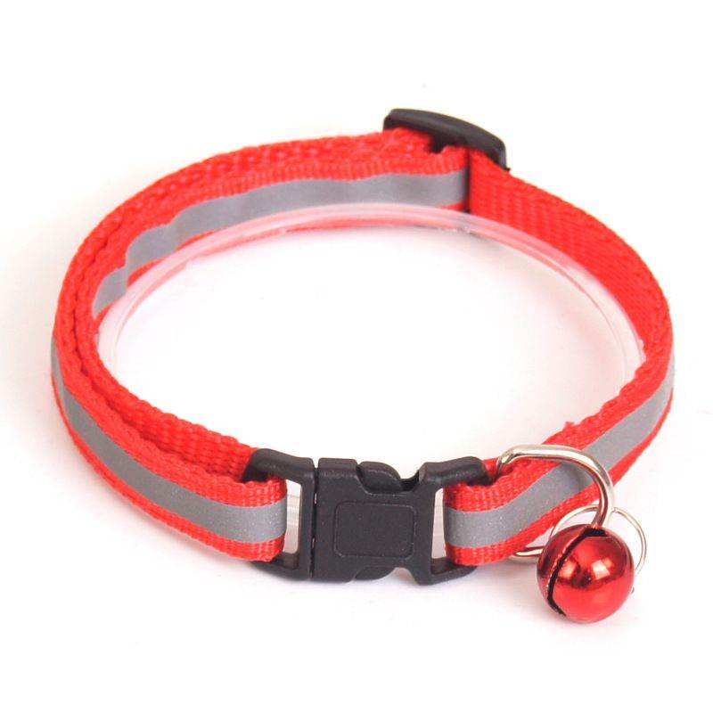 Purrfect Pet Kingdom Reflective Dog Collar with Bell Purrfect Pet Kingdom