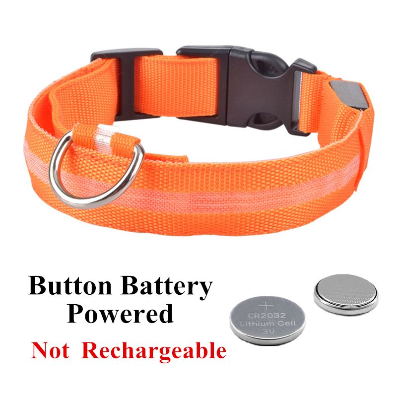Purrfect Pet Kingdom Rechargeable Light Up Pet Collar Purrfect Pet Kingdom