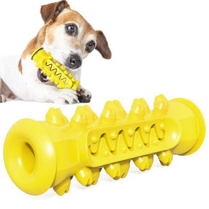 Purrfect Pet Kingdom Durable Dog Teeth Cleaning Toy Basic Yellow Purrfect Pet Kingdom