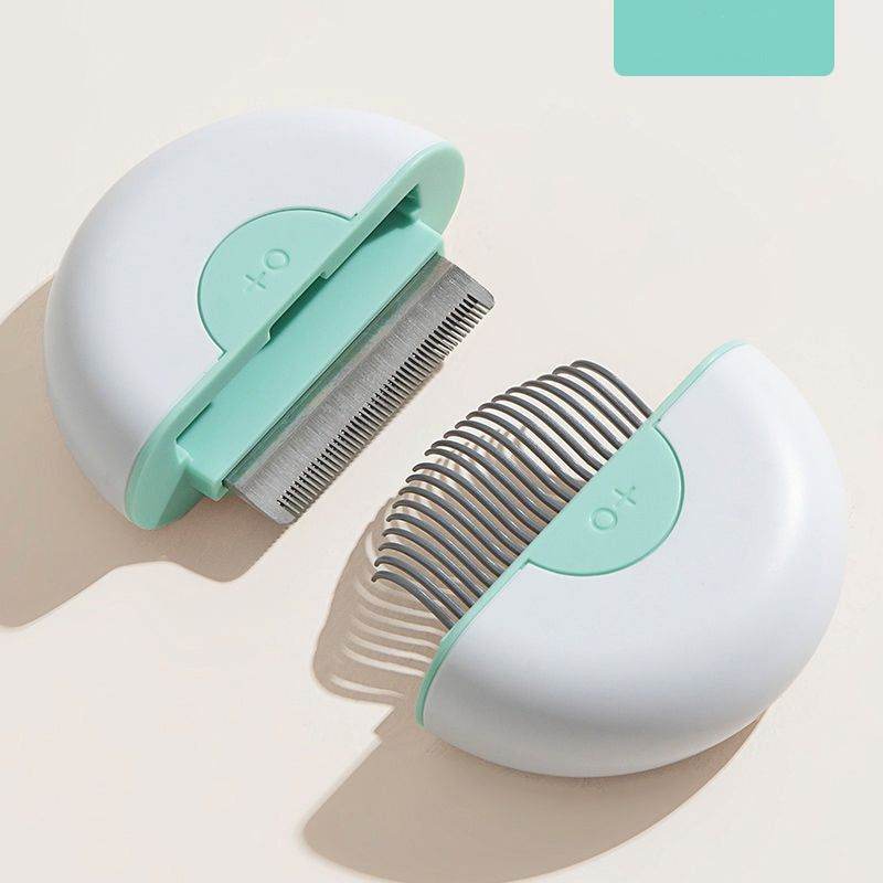 Purrfect Pet Kingdom Double-Sided Pet Comb for Shedding Purrfect Pet Kingdom