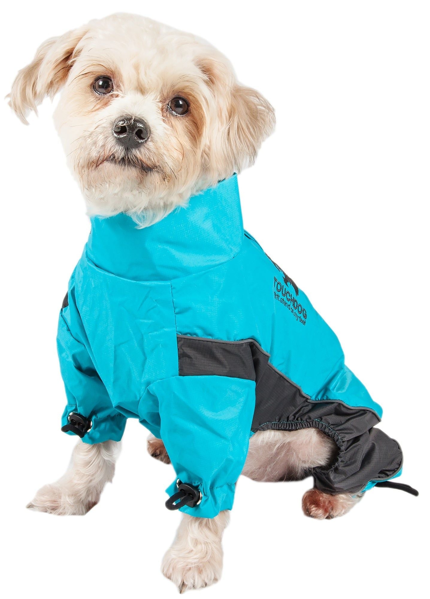 Touchdog Quantum - Ice Full - Bodied Adjustable and 3M Reflective Dog Jacket w/ Blackshark Technology - Reflective Dog Jacket - Berry Charmz