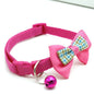 Purrfect Pet Kingdom Breakaway Cat Collar with Bell M Rose Red Purrfect Pet Kingdom