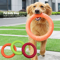Dog Training Toys; Outdoor Floating Flying Dog Disc