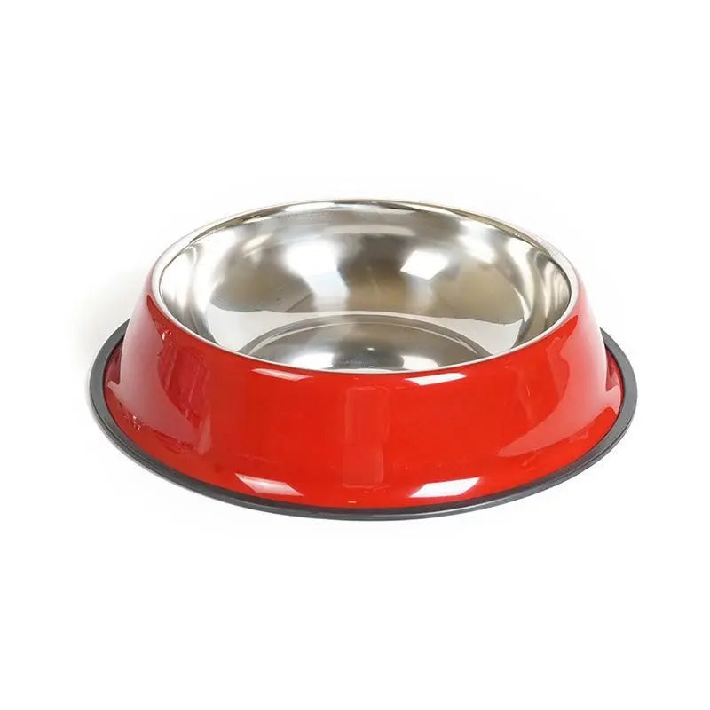 Purrfect Pet Kingdom Stainless Steel Pet Bowl - Non-Slip - Purrfect Pet Kingdom