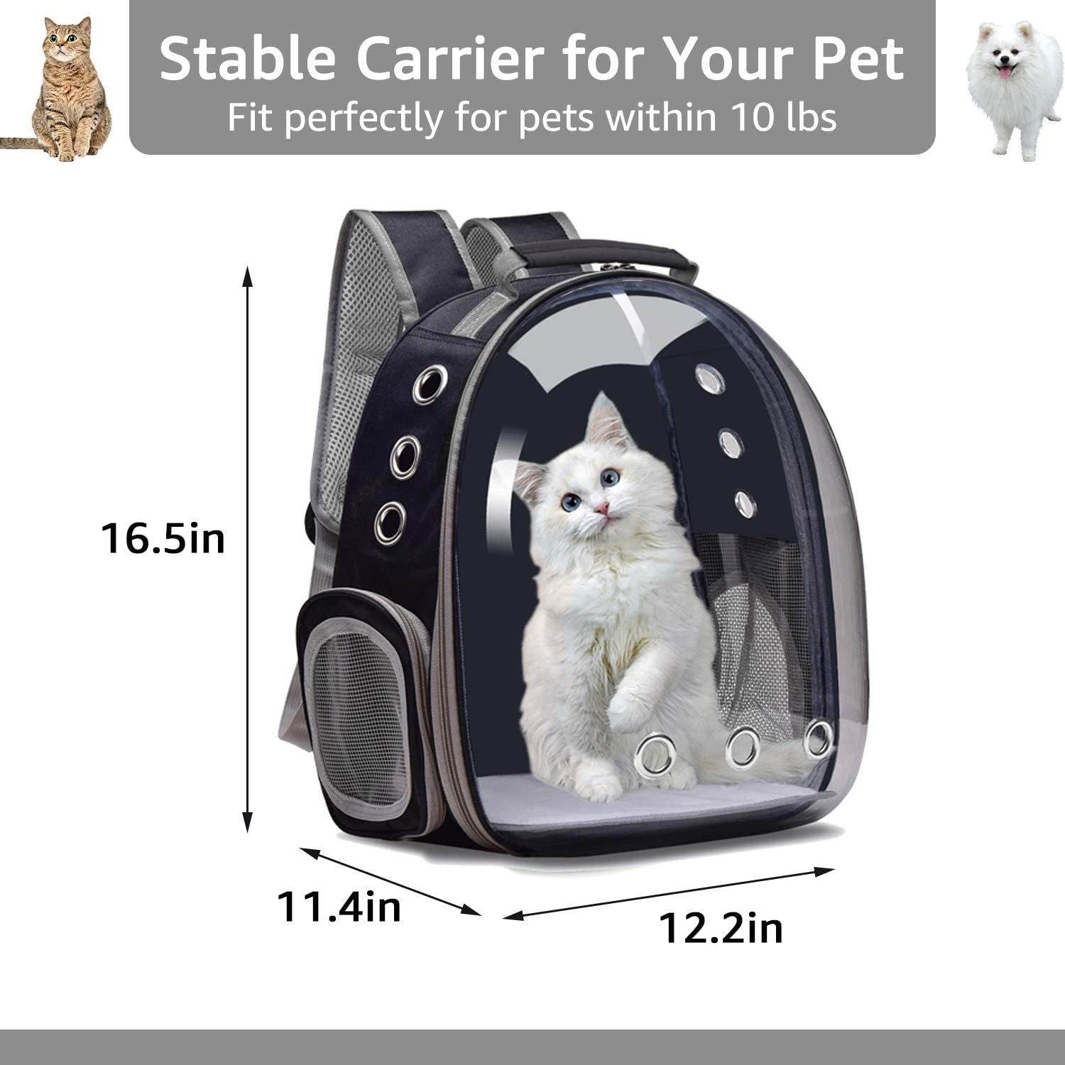 Purrfect Pet Kingdom Cat Astronaut Backpack for Travel - Purrfect Pet Kingdom