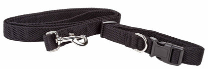 Purrfect Pet Kingdom Adjustable Mesh Dog Leash Large Black Purrfect Pet Kingdom