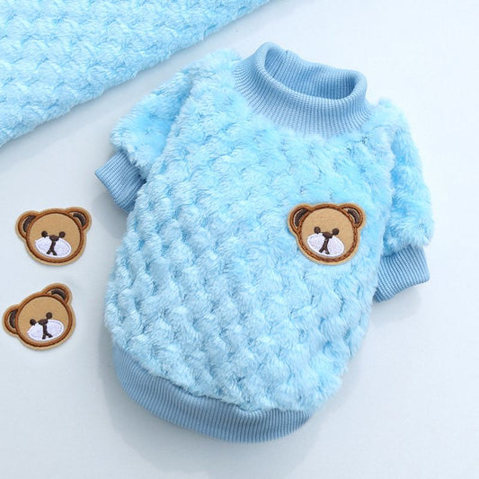 Winter Pet Clothes for Small Dogs; Cute Fleece Puppy Dress & Warm Cat Coat; Pet Apparel for Small & Medium Dogs Purrfect Pet Kingdom 