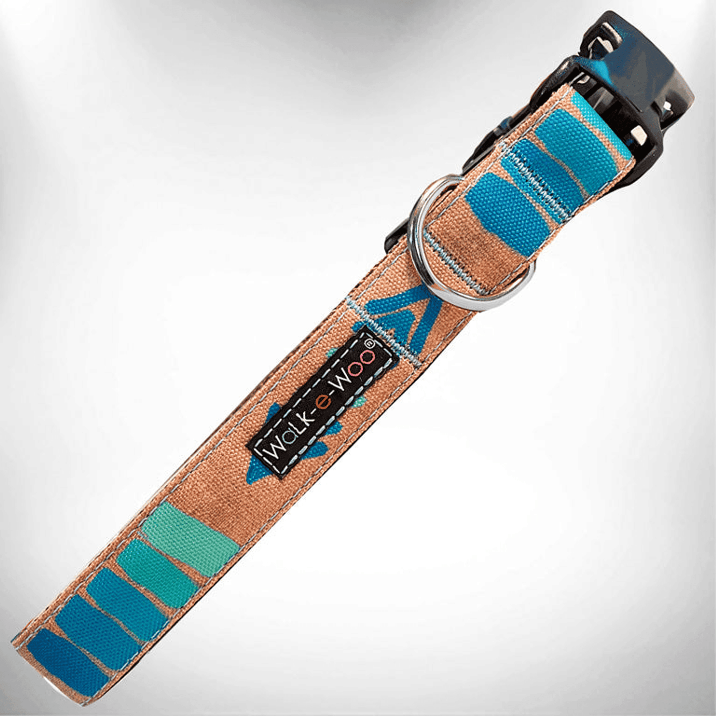 Tribal-Inspired Hand-Painted Dog Collar for Stylish Pets Purrfect Pet Kingdom 