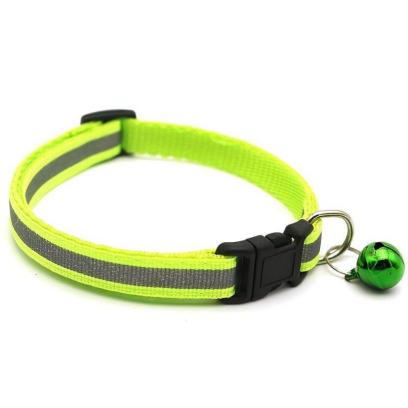 Purrfect Pet Kingdom Reflective Dog Collar with Bell Purrfect Pet Kingdom