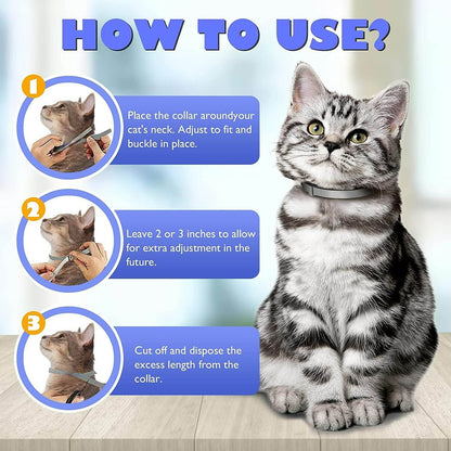Purrfect Pet Kingdom Flea and Tick Collar for Pets Purrfect Pet Kingdom