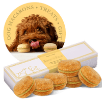 Dog Macarons - Count of 6 (Dog Treats | Dog Gifts)