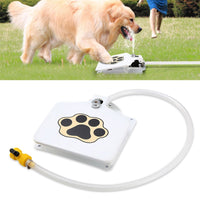 Outdoor Dog Water Fountain Step-On Activated Pet Water