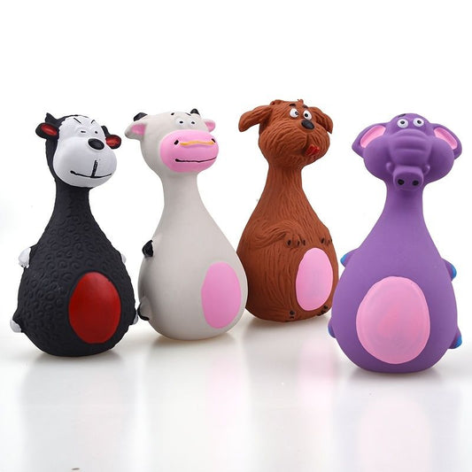 Purrfect Pet Kingdom Durable Latex Pet Toy for Dogs - Black Donkey Purrfect Pet Kingdom