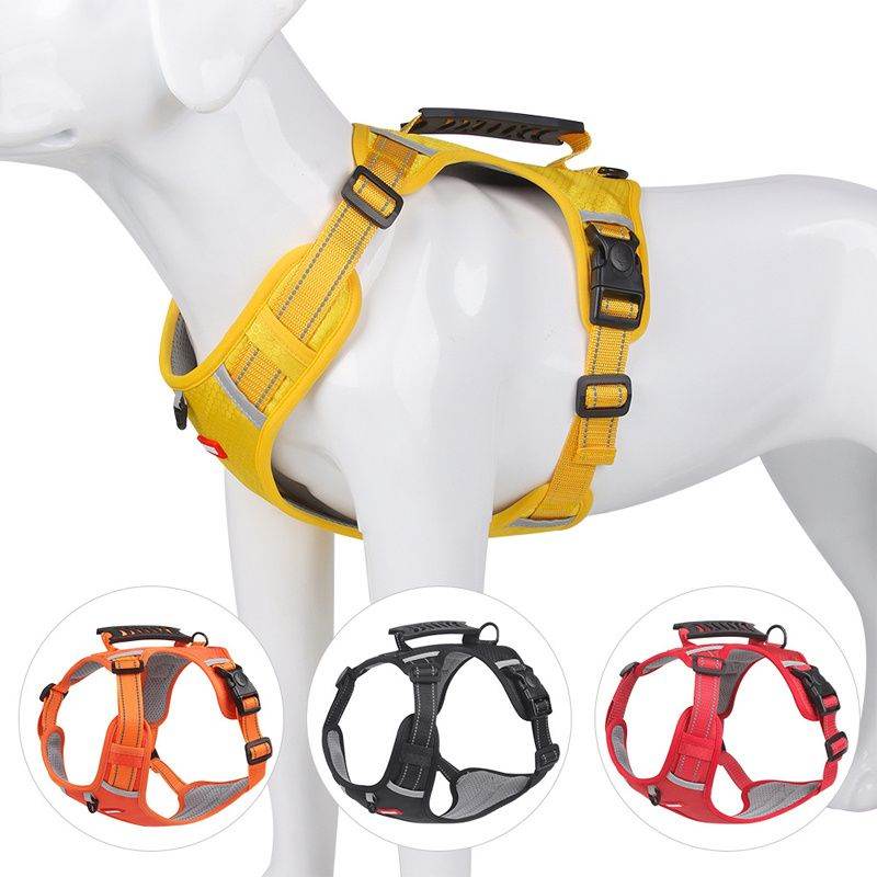 Purrfect Pet Kingdom Comfortable Dog Harness for Small and Large Breeds S Red Purrfect Pet Kingdom