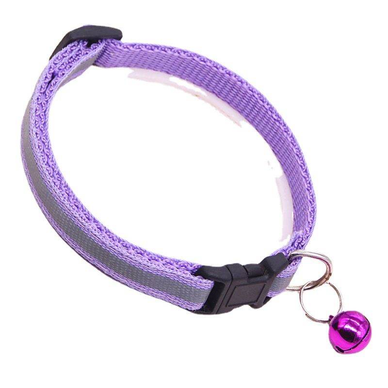 Purrfect Pet Kingdom Reflective Dog Collar with Bell Purrfect Pet Kingdom