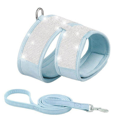 Purrfect Pet Kingdom Luxury Pet Harness for Dogs - Adjustable No-Pull Purrfect Pet Kingdom