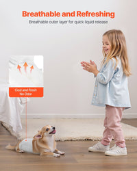 Disposable Male Dog Diapers Super Absorbent Male Dog Wrap XS