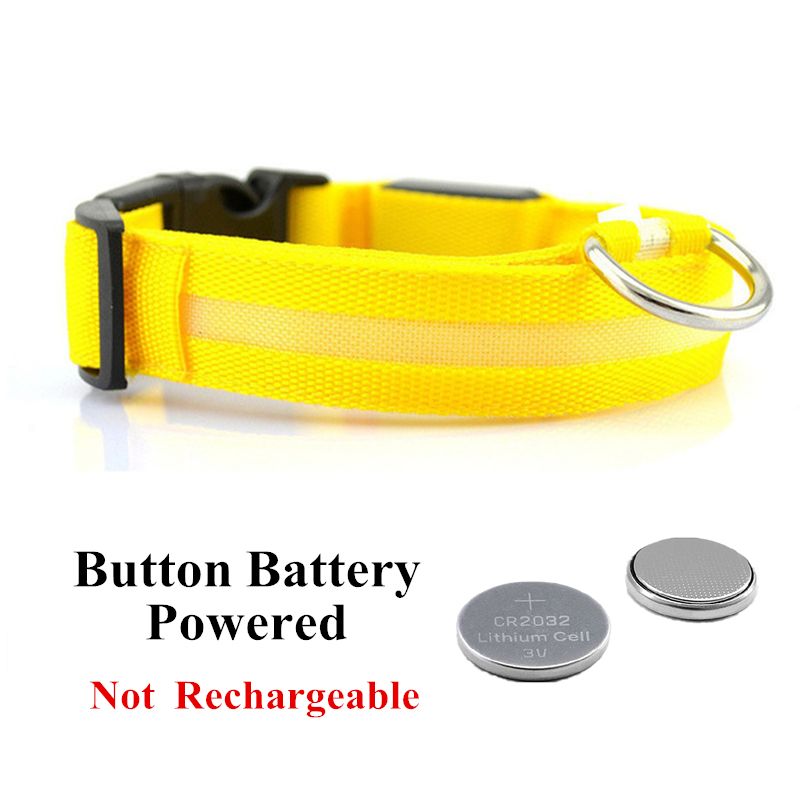 Purrfect Pet Kingdom Rechargeable Light Up Pet Collar Purrfect Pet Kingdom