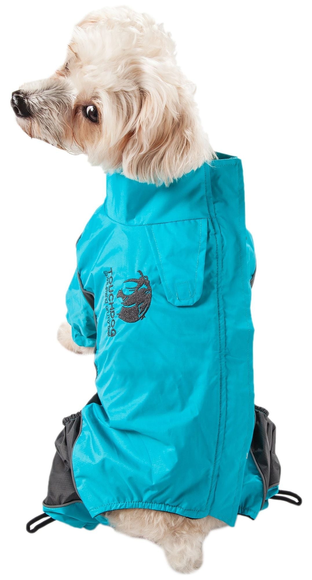 Touchdog Quantum - Ice Full - Bodied Adjustable and 3M Reflective Dog Jacket w/ Blackshark Technology - Reflective Dog Jacket - Berry Charmz