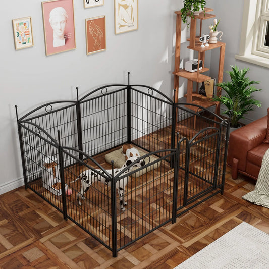 Purrfect Pet Kingdom Heavy Duty Dog Playpen - Durable & Spacious Purrfect Pet Kingdom