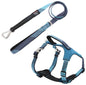 Purrfect Pet Kingdom Adjustable Dog Harness for Walking Large Blue Purrfect Pet Kingdom