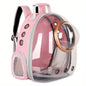 Purrfect Pet Kingdom Cat Backpack for Outdoor Travel Pink Purrfect Pet Kingdom