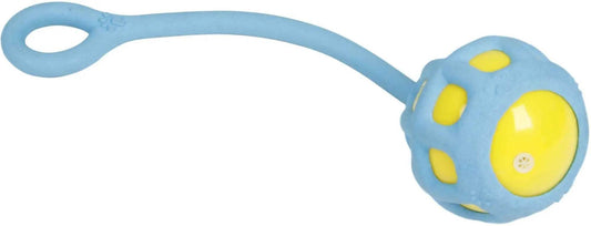 🐶 Pet Life Tug-O-Warp Fetching, Tugging & Chew Squeaking Dog Toy: Unleash the Fun! Purrfect Pet Kingdom 